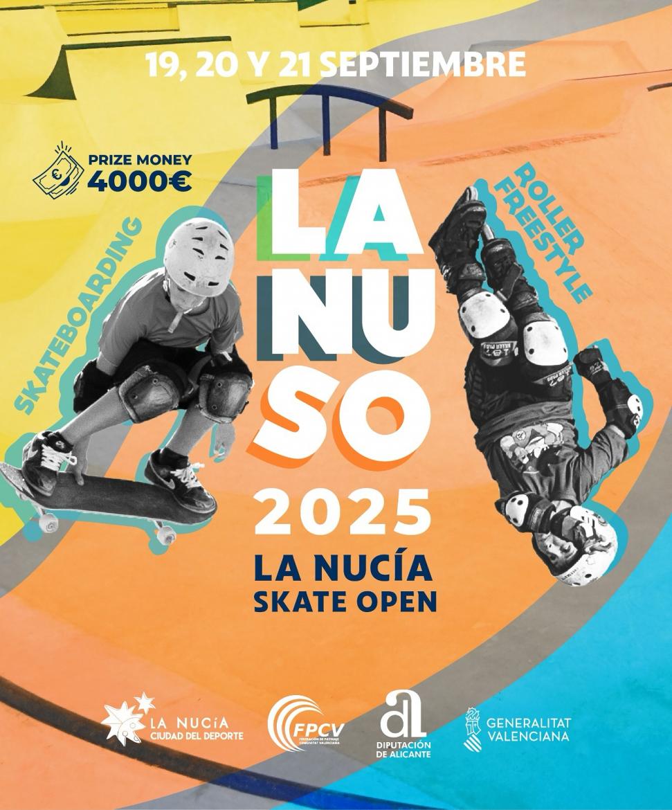 La Nucía Open Skate 2025: adrenalina sobre ruedas