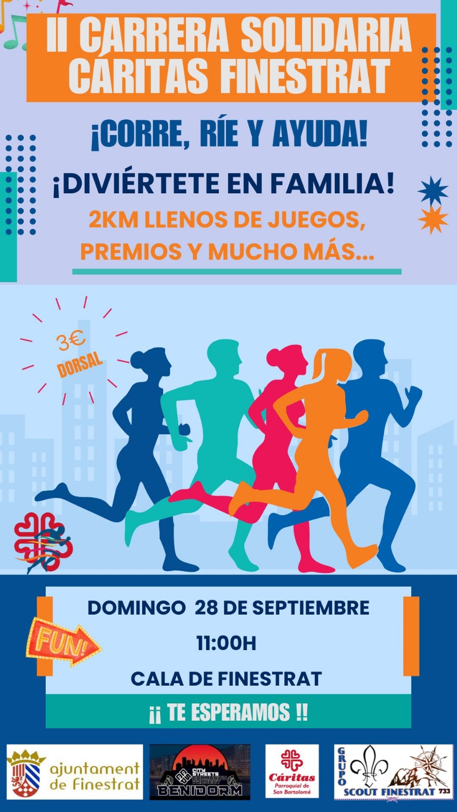 2ª CARRERA SOLIDARIA DE CÁRITAS